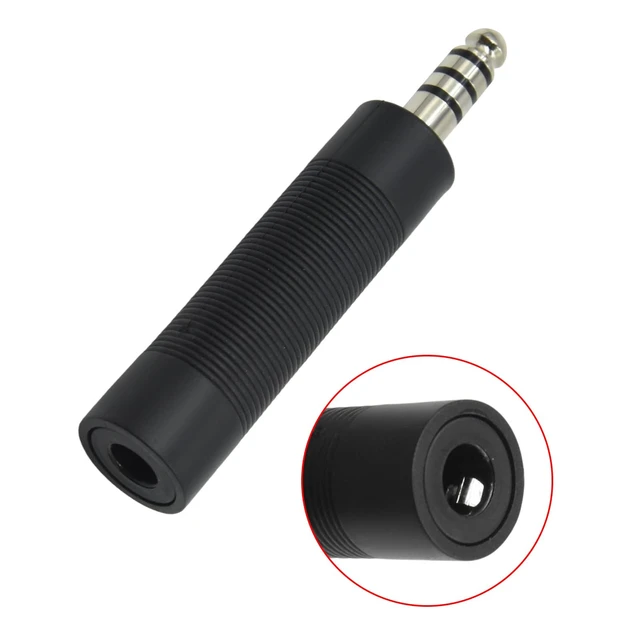 Alt view image 2 of 2 - JUYODE 2 Pcs TP-120 Military to Civilian Headset Adapter U-174 to U-174 NATO-US to Commercial Transition Converter Standard 7.0mm Plug Tactical Headphone Connector
