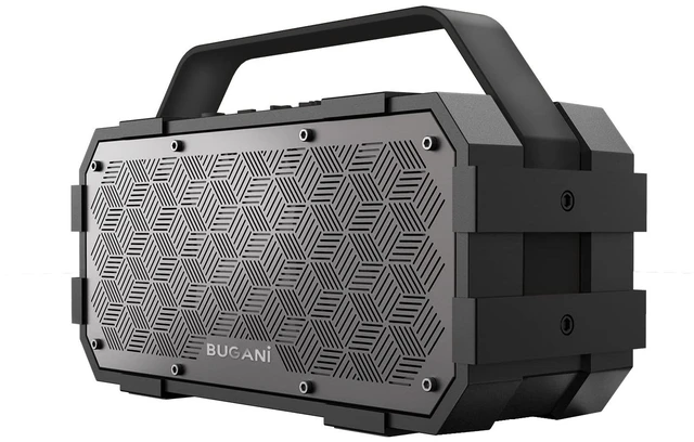 Main image of BUGANI Bluetooth Speaker, Portable Bluetooth Speakers with 40W Stereo Sound, Loud Bluetooth Speaker 24H Playtime Support TF Card/AUX, IPX6 Waterproof for Beach Camping Outdoor Indoor