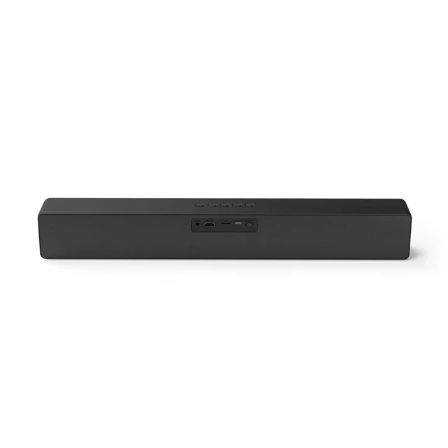 Alt view image 5 of 7 - Supersonic SC-1423SB Rechargeable TV Soundbar with Bluetooth, 10M Range, RGB LED Lights, FM Radio, HDMI ARC, Aux & Micro SD Input, Built-in Mic, Retractable Phone Stand and Intuitive Control Center