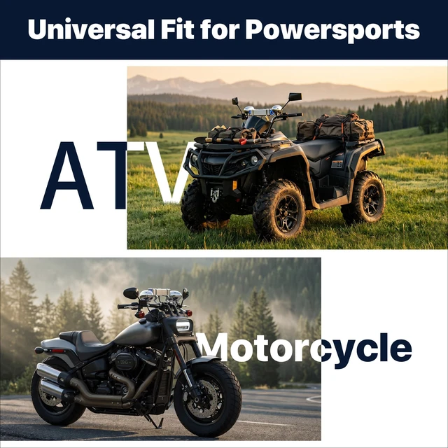 Alt view image 6 of 7 - GoHawk Bluetooth Motorcycle Speakers Waterproof 4-Speaker Motorcycle Radio | Aluminum Sound Bar, 4 Inch External Speakers, LED light, FM Radio/USB, Motorcycle Audio System for Highway Riding