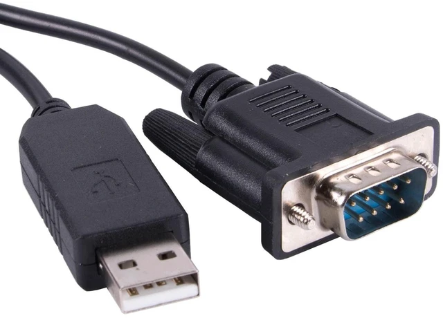 Alt view image 11 of 12 - Usangreen USB to DB9 D-Sub Male Com Port FT232RL RS232 Serial Converter Adapter Communication Upgrade Cable (Standard DB9 Pinout: 2-RXD ...)