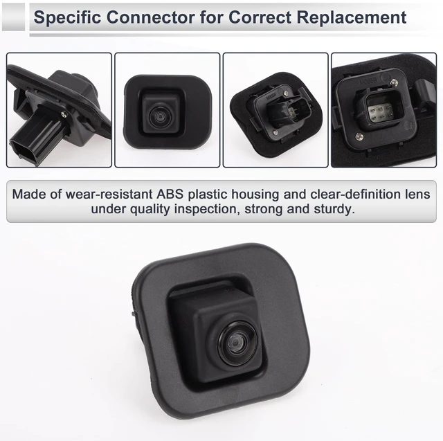 Alt view image 9 of 10 - RATCHROLL License Plate Rear View Camera for Nissan Sentra 2018-2019 Park Assist Camera Backup Reverse Camera No.284424AF0B