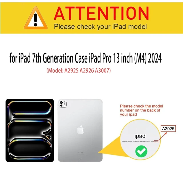 Alt view image 7 of 10 - Bxgolkgd Tablet Case for iPad Pro 13 Inch, iPad 7th Generation 2024,Shockproof Stand Cover with Heat Dissipation,Auto Wake/Sleep Function,Dragon