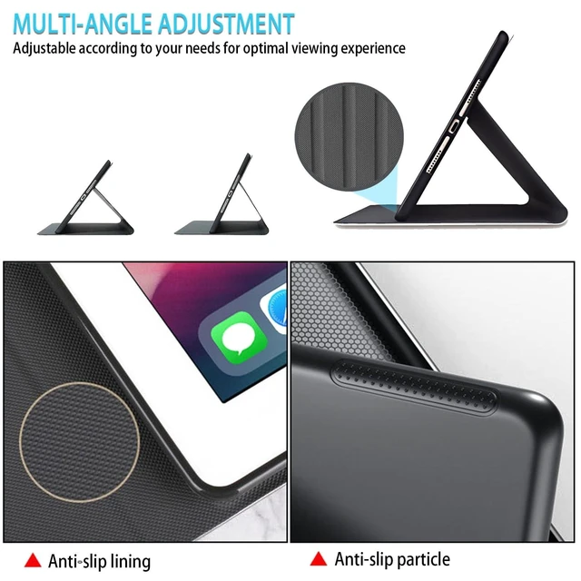 Alt view image 10 of 10 - Bxgolkgd Tablet Case for iPad Pro 13 Inch, iPad 7th Generation 2024,Shockproof Stand Cover with Heat Dissipation,Auto Wake/Sleep Function,Dragon