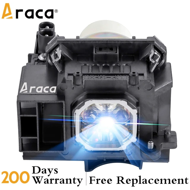 Alt view image 7 of 10 - Araca NP17LP Replacement Projector Lamp with Housing for NEC M300WS P350W UM330X UM330W NP-P350W NP-P420X P420X M350XS M420X UM330Xi2 Projector Lamp