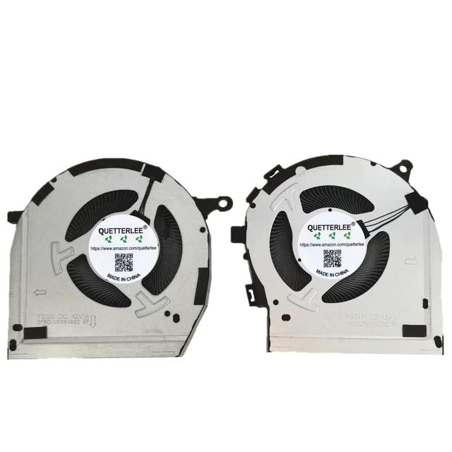 Alt view image 5 of 8 - New Laptop CPU + GPU Cooling Fan for Lenovo Legion 5 16IRX9 83DG y7000p IRX9 2024 Series FSCG DFSCL12E06486C FSCH DFSCL12E16486C DC 12V Fan