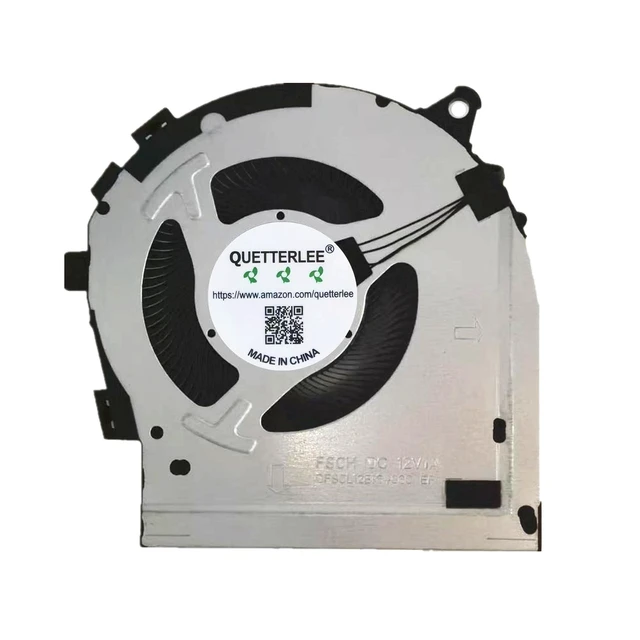 Alt view image 8 of 8 - New Laptop CPU + GPU Cooling Fan for Lenovo Legion 5 16IRX9 83DG y7000p IRX9 2024 Series FSCG DFSCL12E06486C FSCH DFSCL12E16486C DC 12V Fan