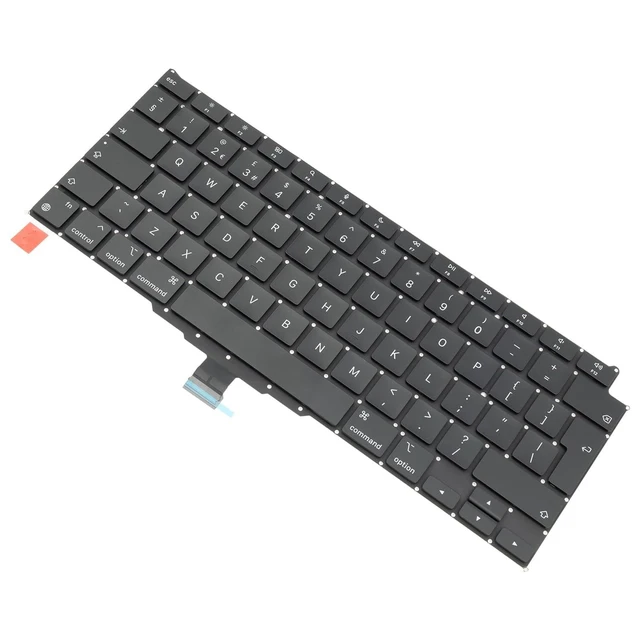 Alt view image 7 of 10 - HAWSON UK A2337 Keyboard Replacement for MacBook Air Retina 13" M1 A2337 Late 2020 Year UK Layout with Keyboard Screws and Screwdriver