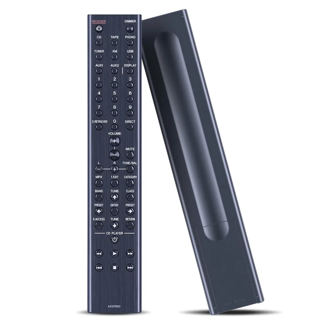 Alt view image 6 of 10 - AXD7560 Replacement Remote Control Compatible for Pioneer AV/Audio/Video Receiver SX-A9MK2 SX-A9MK2-K