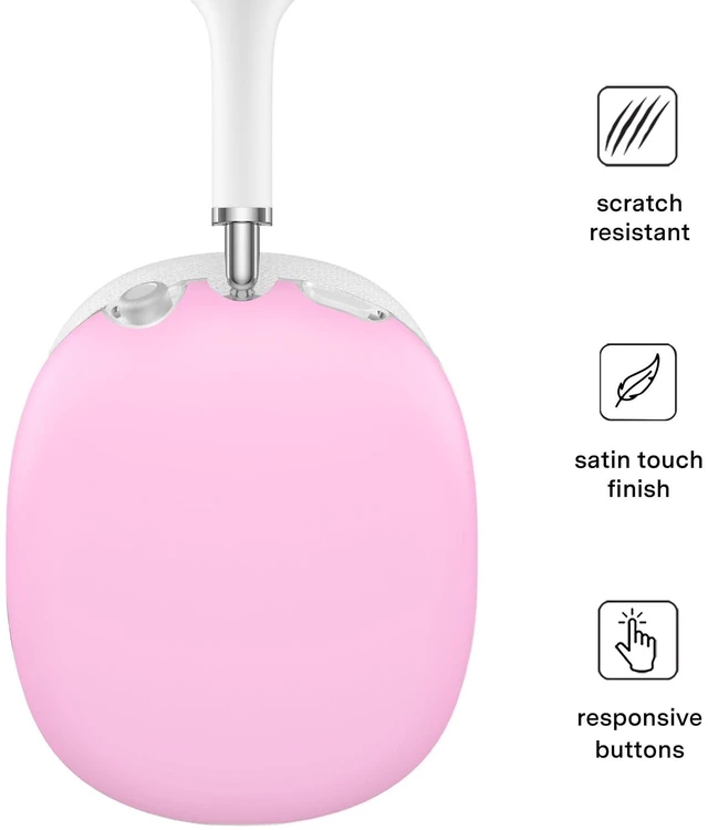 Alt view image 8 of 10 - VELVET CAVIAR Case Cover for AirPods Max 2 & 1 - Cute Protective Headphone Accesssories (Pink Sugar)