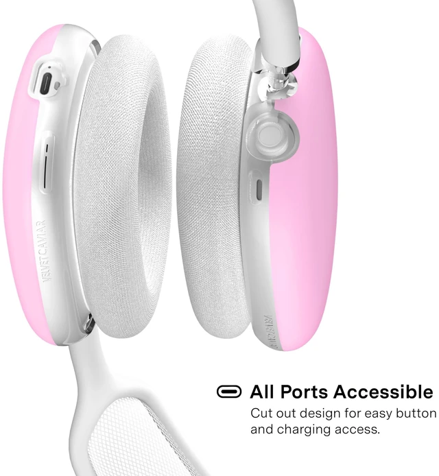 Alt view image 9 of 10 - VELVET CAVIAR Case Cover for AirPods Max 2 & 1 - Cute Protective Headphone Accesssories (Pink Sugar)