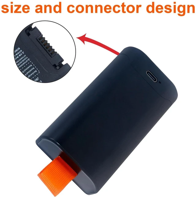 Alt view image 7 of 10 - JIIKER Battery Replacement for JBL PartyBox Club 120 Portable Speaker, Original Part Numbers:200 5000mAh 7.2V(NOT for Other JBL PartyBox Series)
