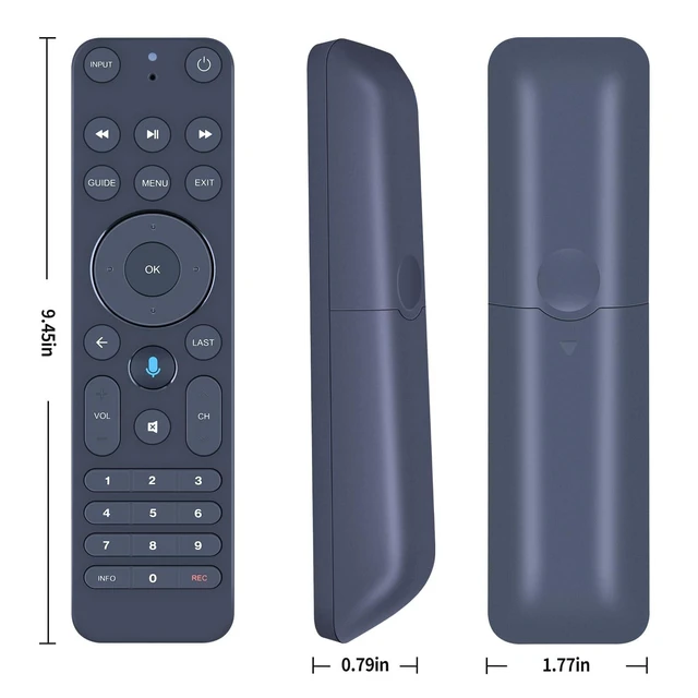 Alt view image 7 of 10 - WKOLF Voice Remote Control for Verizon FiOS TV One 2019 MG3-R32140B VRC4100 BLE, All-in-One Smart Voice Replacement - Easy to Setup