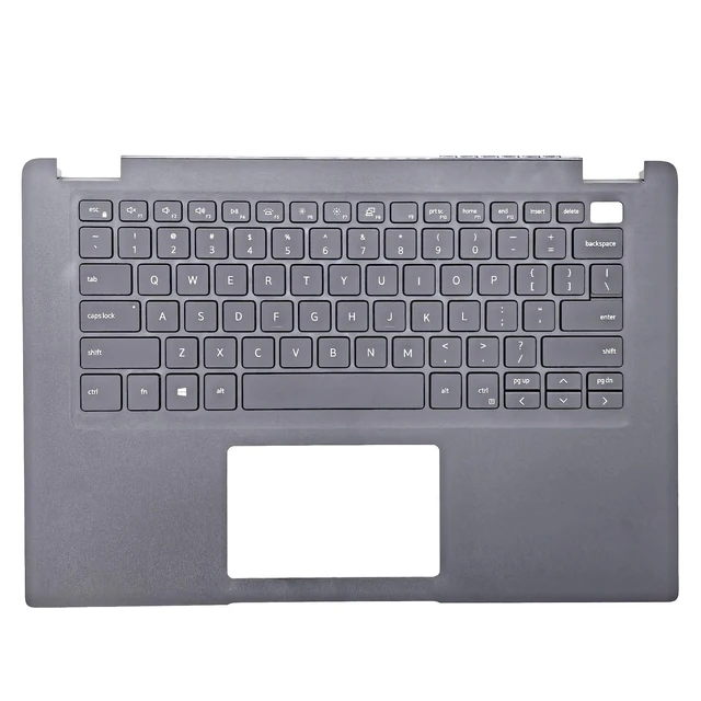 Alt view image 6 of 10 - Jxjslp Replacement Upper Case Palmrest for DELL Latitude 3410 E3410 Series Laptop Top Cover US Layout with Backlit Keyboard Assembly 0MC2P 00MC2P