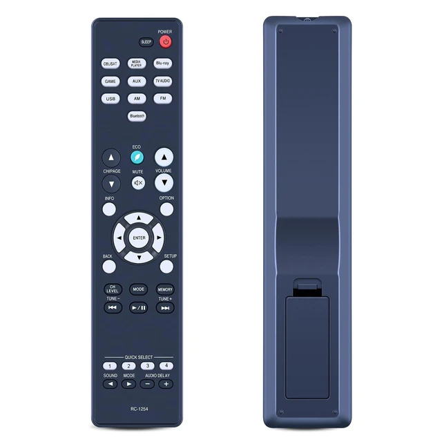 Alt view image 6 of 10 - SJUIF Replacement Remote Control for Denon AVR-S570BT AV Receiver