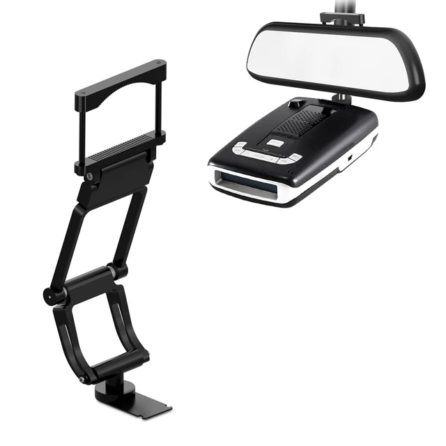 Alt view image 6 of 10 - xsaaczm Aluminum Rearview Mirror Radar Detector Mount for Escort Max/Max2/Max360