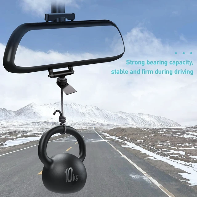 Alt view image 8 of 10 - xsaaczm Aluminum Rearview Mirror Radar Detector Mount for Escort Max/Max2/Max360