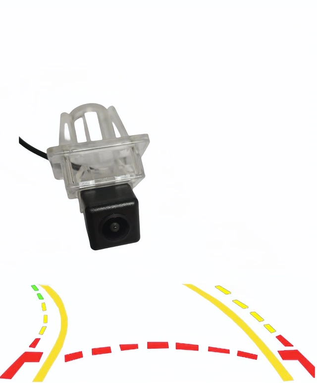 Alt view image 6 of 10 - Uebasd for Mercedes Benz C180 C200 C280 C300 C350 C63 AMG Car Rear View Dynamic Trajectory Camera Back Up Reverse Parking Camera/Plug Directly, CY-G-0012