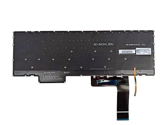Alt view image 4 of 4 - Laptop Replacement Latin Spanish Layout Keyboard for Lenovo IdeaPad Gaming 3 15ARH7 15IAH7 16ARH7 16IAH7, LOQ 15APH8 15IRH8 16APH8 16IRH8 82XU 82XW Laptop Keyboard White Backlit