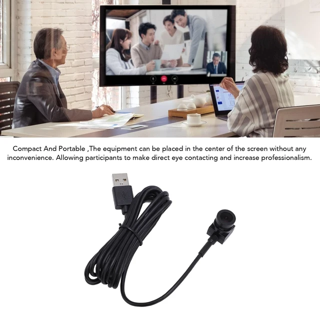 Alt view image 9 of 10 - EIMSOAH Center Webcam 1080P 2MP HD Pixels Built in Microphone Compact USB Computer Eye Contacting Webcam for Laptop