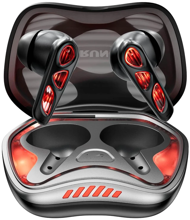 Main image of Wireless Gaming Earbuds, Bluetooth 5.4, 50ms Low Latency, RGB Charging Case