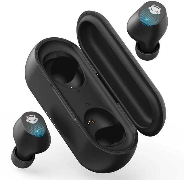 Main image of Wireless Earbuds Noise Cancellation Deep Bass Immersive Sound Headphones | Bluetooth Earphones, IPX5 Waterproof, 36-Hour Battery Life, Compatible with iPhone, Samsung, Android, PC, MINDBEAST T98 Black