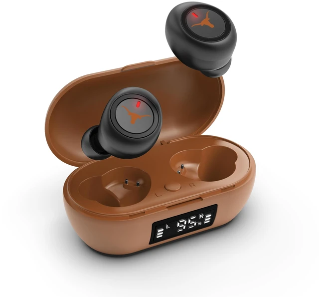 Main image of SOAR Collegiate True Wireless Earbuds v.7, Texas Longhorns