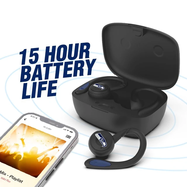 Alt view image 2 of 7 - SOAR NFL Sport True Wireless Earbuds V.5, Dallas Cowboys