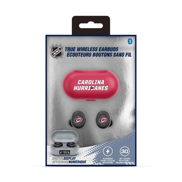 Alt view image 2 of 7 - SOAR NHL True Wireless Earbuds v.7, Carolina Hurricanes