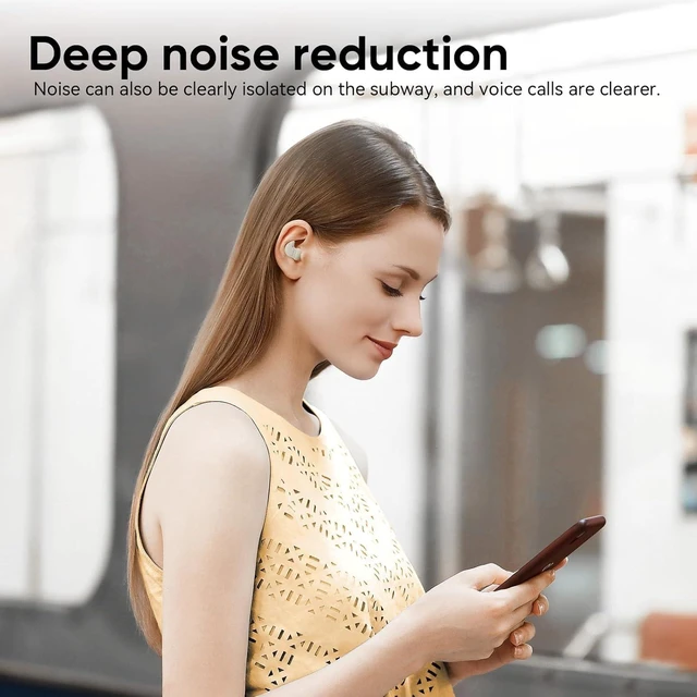 Alt view image 3 of 7 - BUGANI Sleep Earbuds for Side Sleepers, Sleep Bluetooth Headphones | Ear Buds Sleeping Wireless Bluetooth 5.4, 42H Playtime, Mini Invisible Buds for Sleeping, Hidden Earbuds for Small Ears