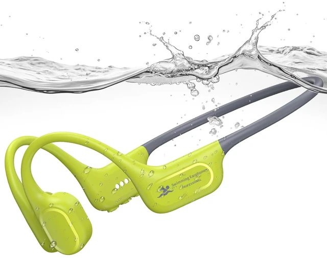 Main image of Bone Conduction Swimming Headphones -IPX8 Waterproof Earphones Bluetooth 5.4 Open-Ear Headphones Built-in 32GB MP3 Player & 7-Hour Playtime with Wireless Underwater Headphones for Swimming Sports