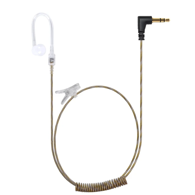 Main image of Pdflie 3.5mm Police Listen Only Earpiece, Covert High Definition, Single Ear