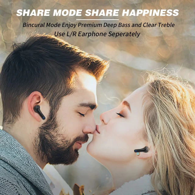Alt view image 7 of 7 - Togetface Wireless Earbuds Bluetooth, 2024 New Kids Wireless Earbuds Noise Reduce Bluetooth 5.1 Waterproof Sport TWS Stereo Headphones with Built-in Mic for iOS/pad/Phone.