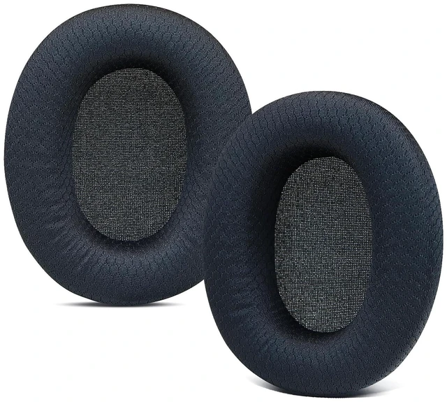 Main image of SINOWO Replacement Earpads for Skullcandy Crusher ANC 2 Over-Ear Noise Canceling Wireless Headphones, Ear Pads Cushions with Noise Isolation Memory Foam(Mesh Fabric,Black)