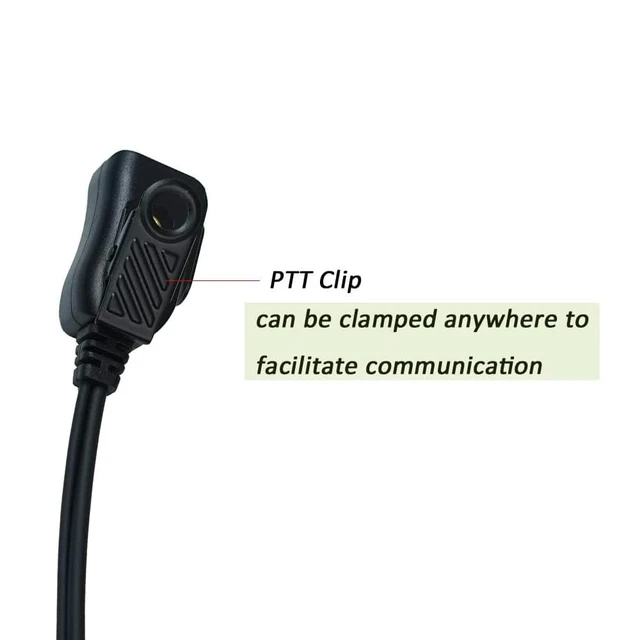 Alt view image 3 of 7 - 2 Way Radio Earpiece Compatible with Kenwood Baofeng UV-5R BF-888S 10PCS | BF-F8HP BF-F9 TK-2107 TK-3107 H777 RT7 RT21 Two Way Radio
