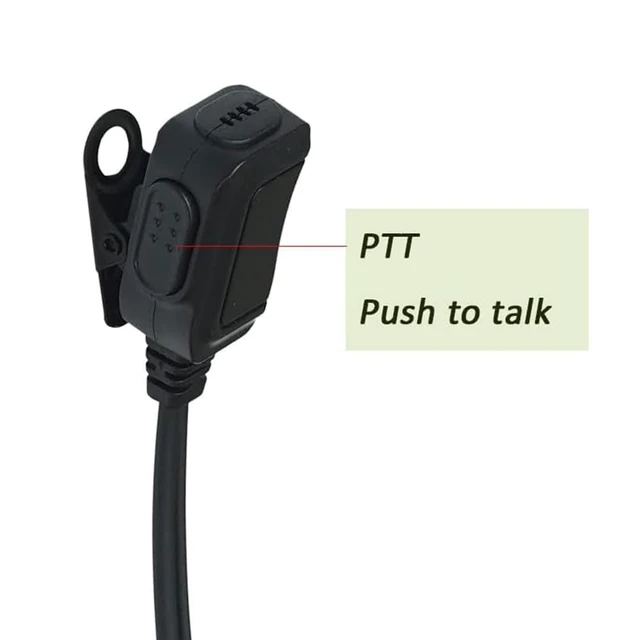Alt view image 4 of 7 - 2 Way Radio Earpiece Compatible with Kenwood Baofeng UV-5R BF-888S 10PCS | BF-F8HP BF-F9 TK-2107 TK-3107 H777 RT7 RT21 Two Way Radio