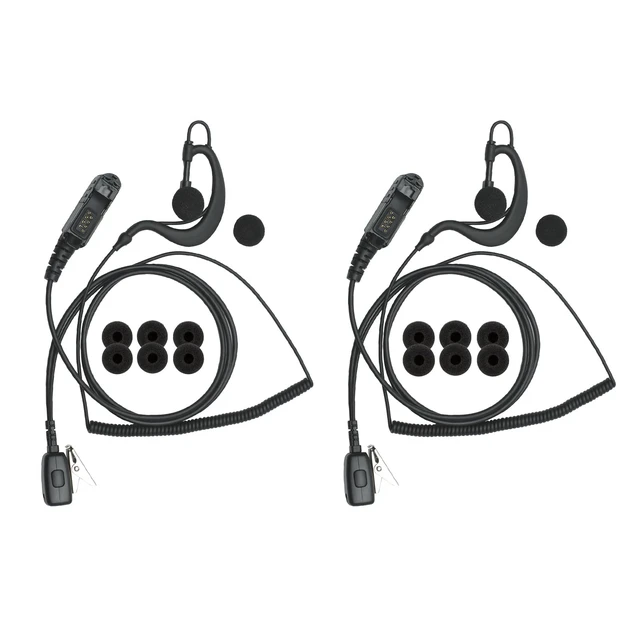 Alt view image 2 of 7 - Sarcia R5 Earpiece for Motorola XPR3300e XPR3500e 2Way Radio,2PCS | Compatible with Mototrbo R5 XPR3300 XPR3500 P6600 Walkie Talkie