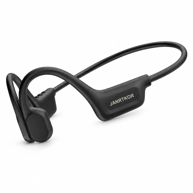 Main image of New Bone Conduction Headphones Bluetooth 6.0, Open Ear Earbuds with Mic | Premium Sound, 3 EQ Modes, 10H Playtime, 25g Lightweight, IP65 Waterproof Sports Headphones for Running Cycling Hiking