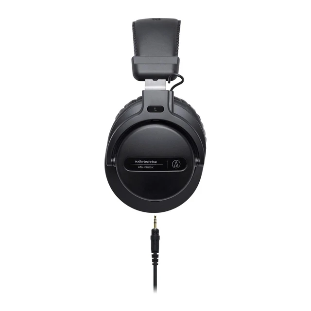Alt view image 3 of 3 - Audio-Technica ATH-PRO5XBK Professional Over-Ear Closed-Back Dynamic DJ Monitor Headphones, Black