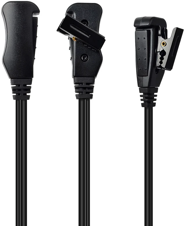 Alt view image 6 of 7 - HYS APX 6000 APX 7000 APX 8000 in-Ear Balanced Armature Dynamic Single Ear Earpiece with PTT&Mic, 1 Wire Police Tactical Earpiece for Motorola APX4000 XPR 7550e Handheld Portable Two Way Radio