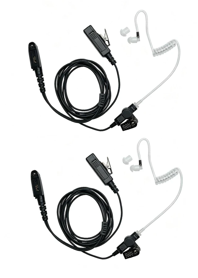 Main image of TDYU Walkie Talkie Earpiece Compatible with Motorola GP328Plus GP338Plus EX560 2PCS