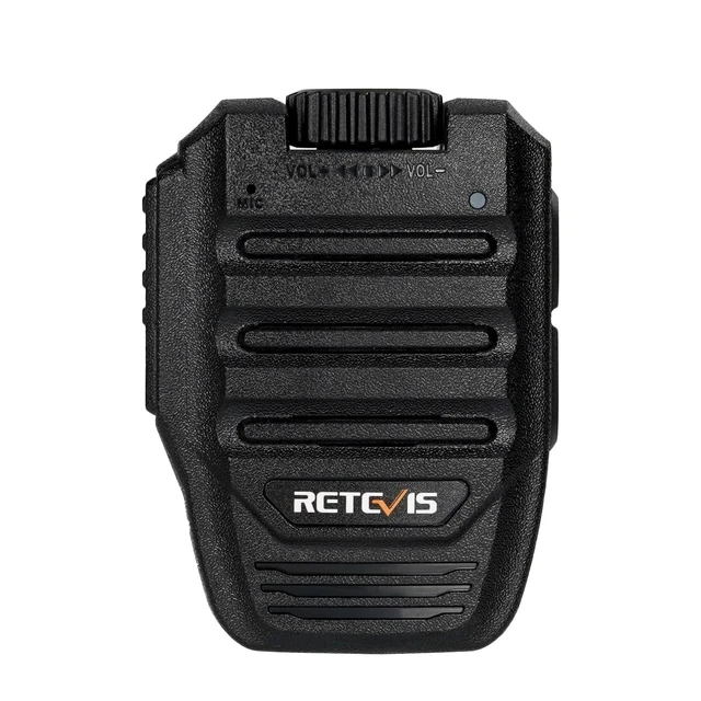 Main image of Retevis HA2 Wireless Walkie Talkie Speaker Microphone, 1 Pack | with 3.5mm Audio Jack, Wireless Shoulder Speaker Mic, Only for Ailunce HD2, Retevis RB37/RA89G/RT29D 2 Way Radio