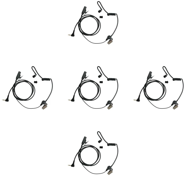 Main image of Sarcia 1Pin 2.5mm Earpiece for Motorola Talkabout T Series Radio 5PCS | Compatible with Talkadout T100 T200TP T260 T470 T475 T600 T800 T802 T803 Walkie Talkie