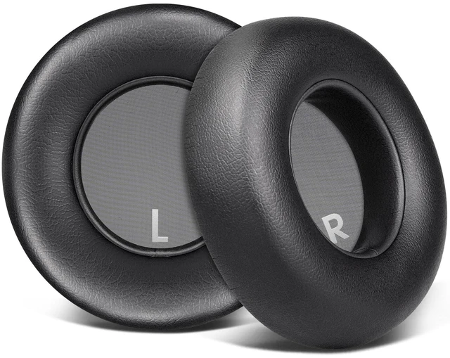Main image of SOULWIT Replacement Ear Pads for JBL Club700BT/Club 700BT Headphones, Earpads Cushions with Softer Protein Leather, Noise Isolation Foam - Black