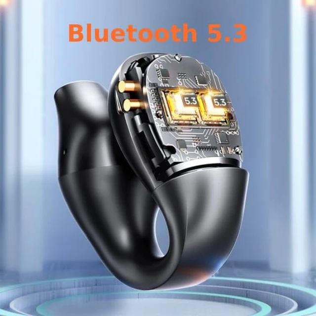 Alt view image 2 of 7 - Earbuds, BT 5.3 Headphones Touch Control with LED Digital Display Charging Case, IPX7 Earphones with Mic for Mobile Phone Tablet