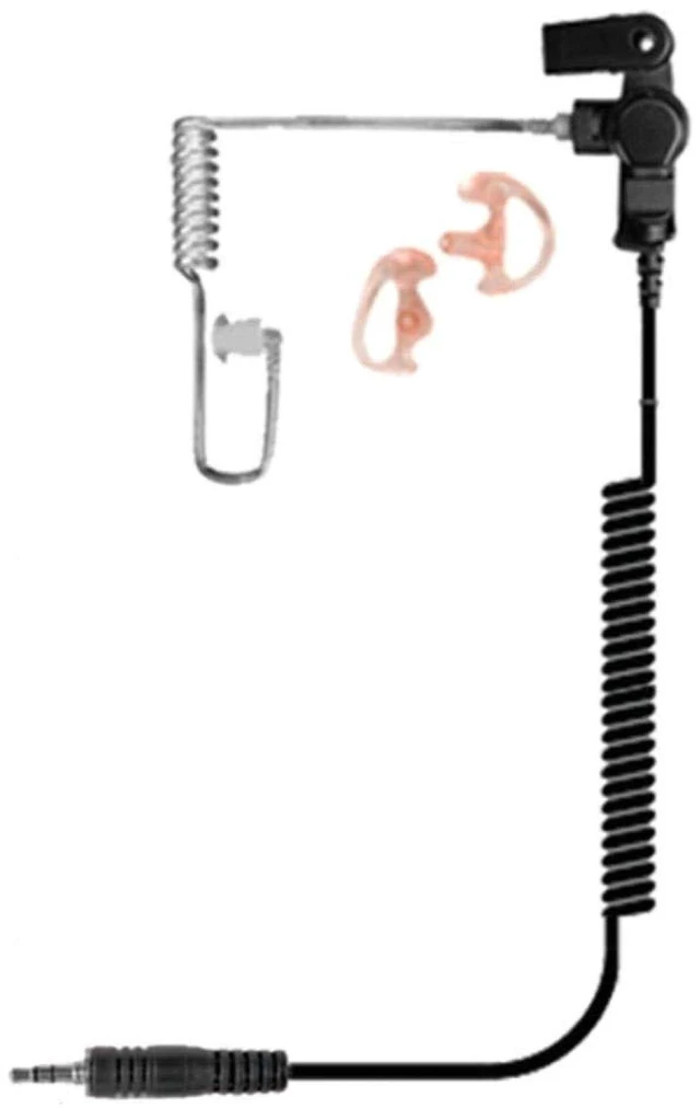Alt view image 3 of 6 - The Ear Phone Connection Fox Acoustic Tube Listen Only Earphone with 3.5mm Connector, Black