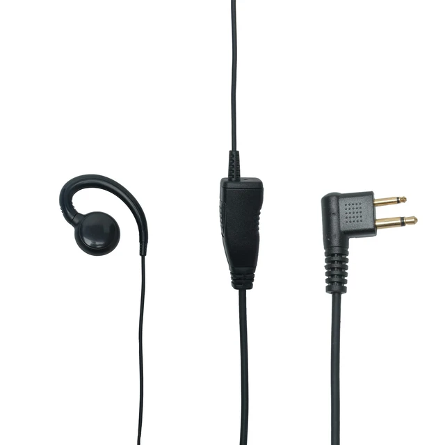 Alt view image 3 of 7 - Sarcia C Shape M Plug Earpiece for CP200 M1 R2 DTR650 BC130 Radio,10PCS | Compatible with Motorola 2 Pin Radio CP185 DLR1060 DLR1020 DTR700 BPR40 CLS1410 Walkie Talkie