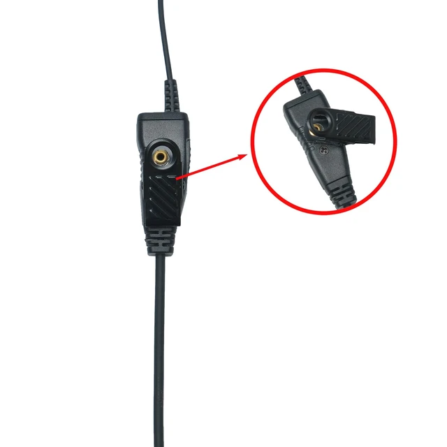 Alt view image 6 of 7 - Sarcia C Shape M Plug Earpiece for CP200 M1 R2 DTR650 BC130 Radio,10PCS | Compatible with Motorola 2 Pin Radio CP185 DLR1060 DLR1020 DTR700 BPR40 CLS1410 Walkie Talkie