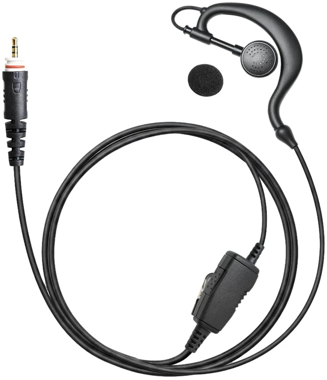 Main image of stdgove 2-Way Radio Earpiece with Mic, G Earhook Headset for Security/Construction, Compatible with Motorola CLP-1010, CLP-1040, CLP-1060 & More Walkie Talkies