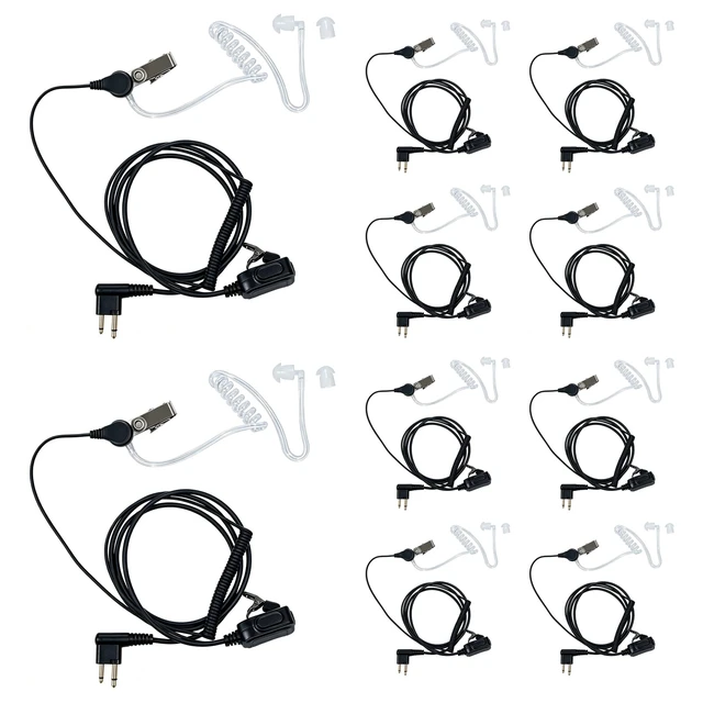 Main image of TDYU Walkie Talkie Earpiece Compatible with Motorola CLS1110 CP200 10PCS